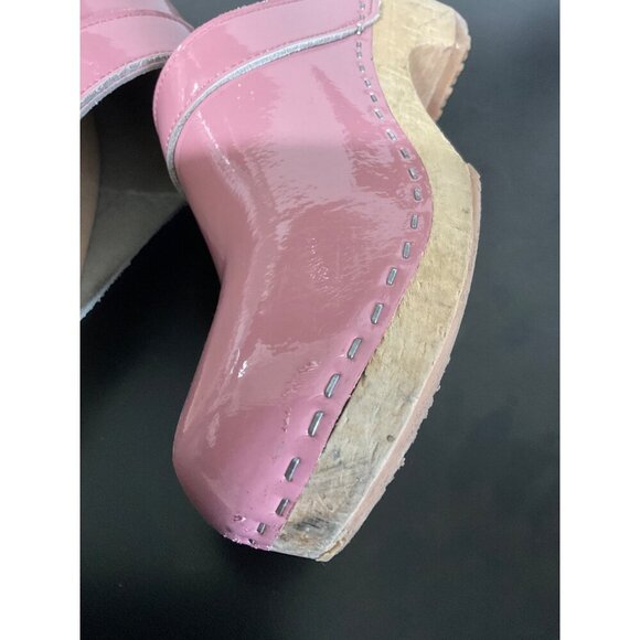VERKA Clogs Blomma Patent Leather Blush Pink sz. 42 (US 11-11.5) - Picture 8 of 12